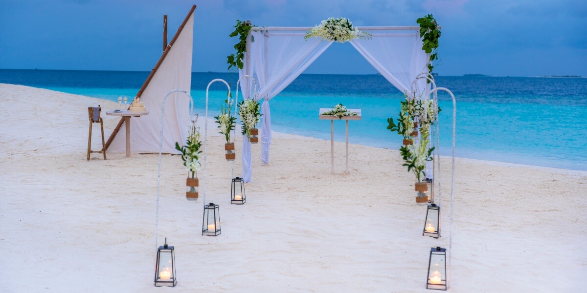 Wedding on the island
